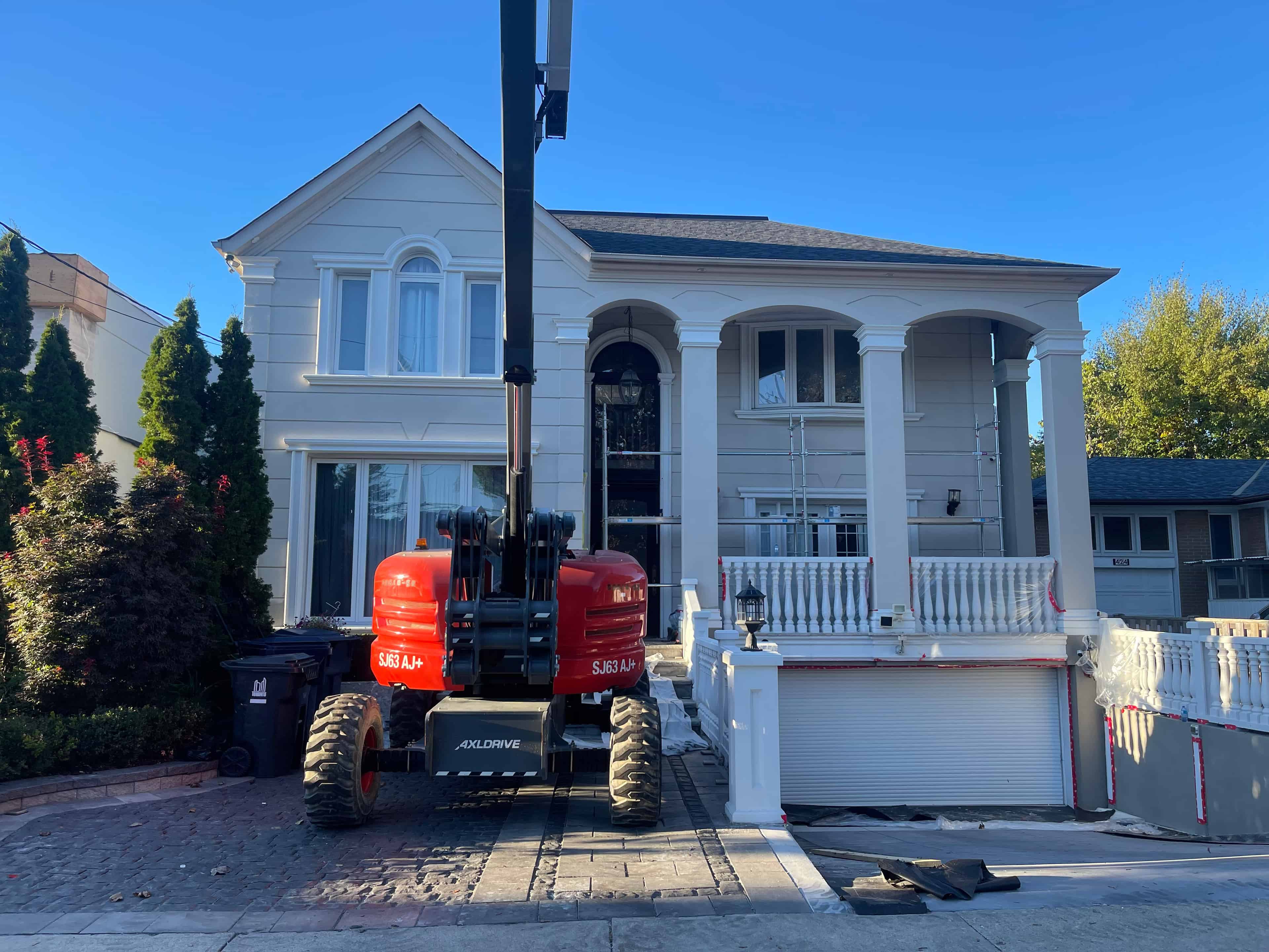 Exterior family home